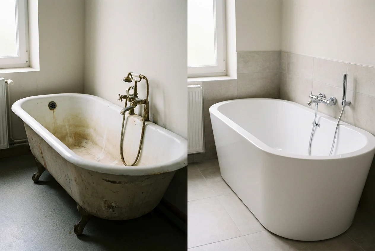 Rénovation baignoire à Roye
