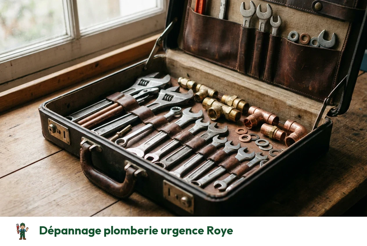 Dépannage plomberie urgence à Roye