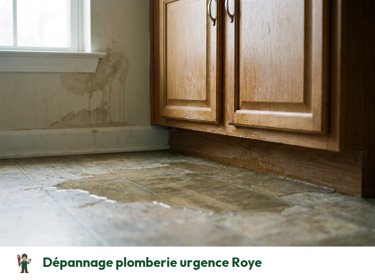 Dépannage plomberie urgence à Roye