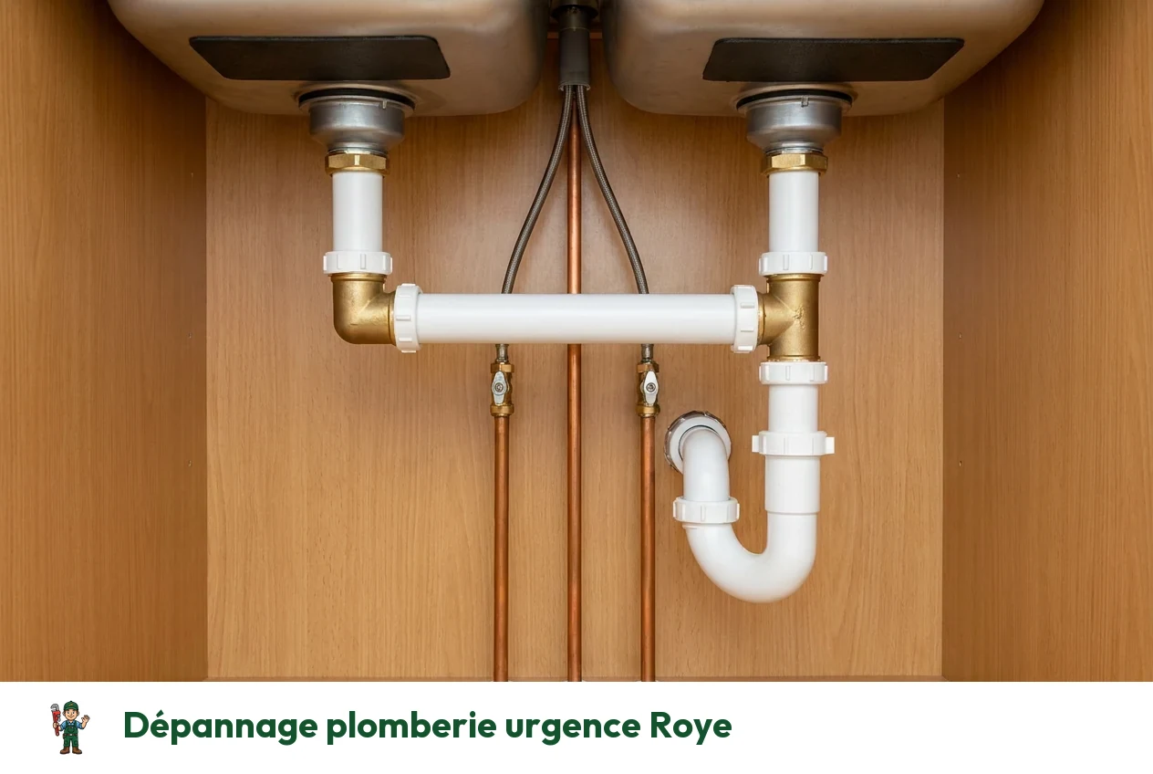 Dépannage plomberie urgence à Roye