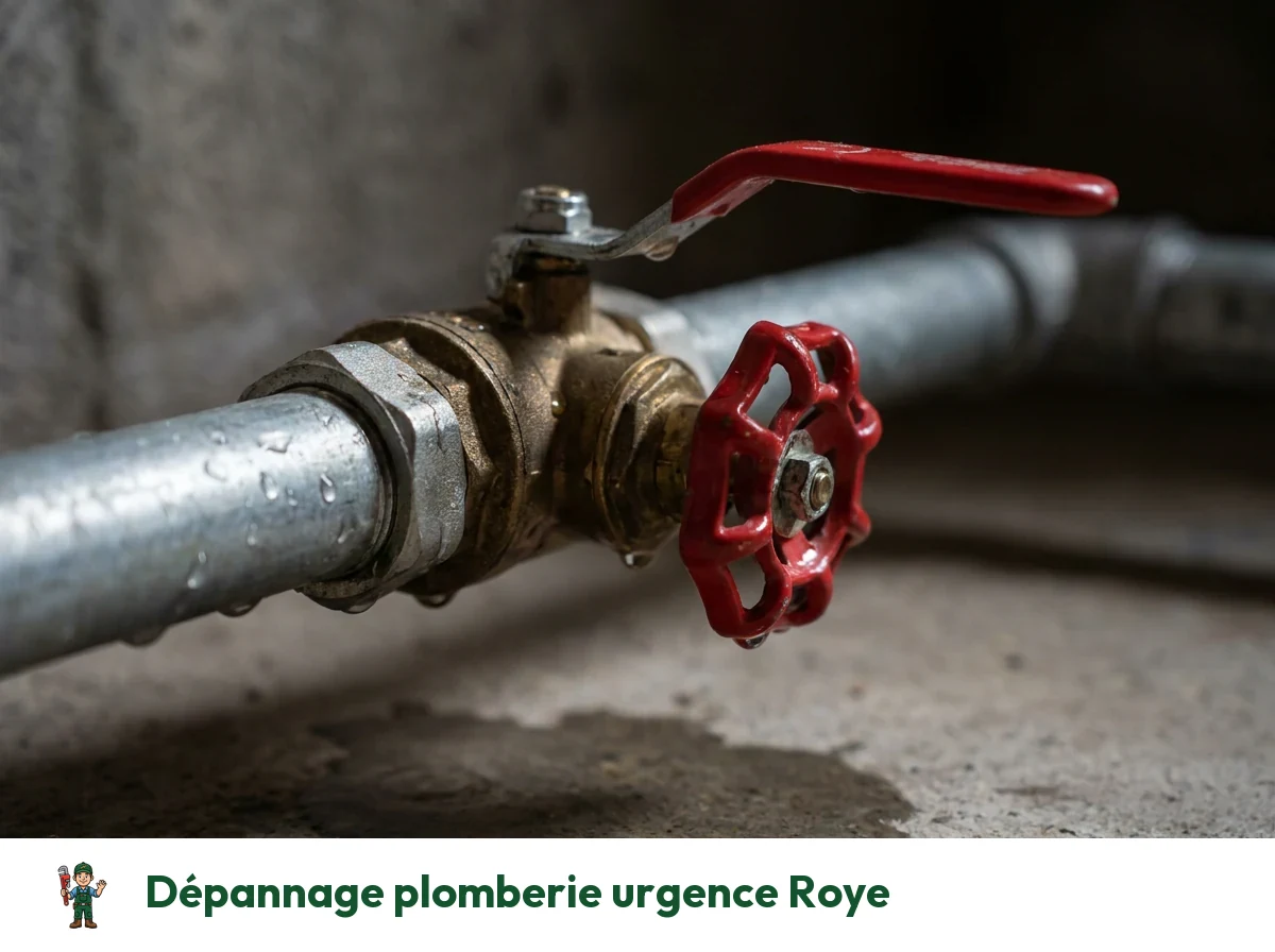 Dépannage plomberie urgence à Roye