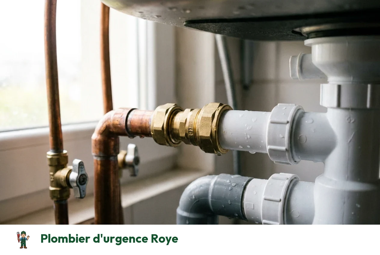 Plombier d'urgence à Roye