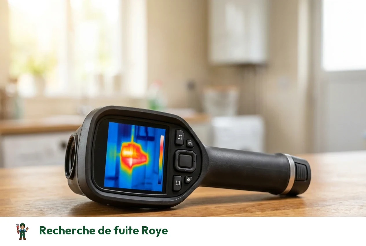 Recherche de fuite à Roye