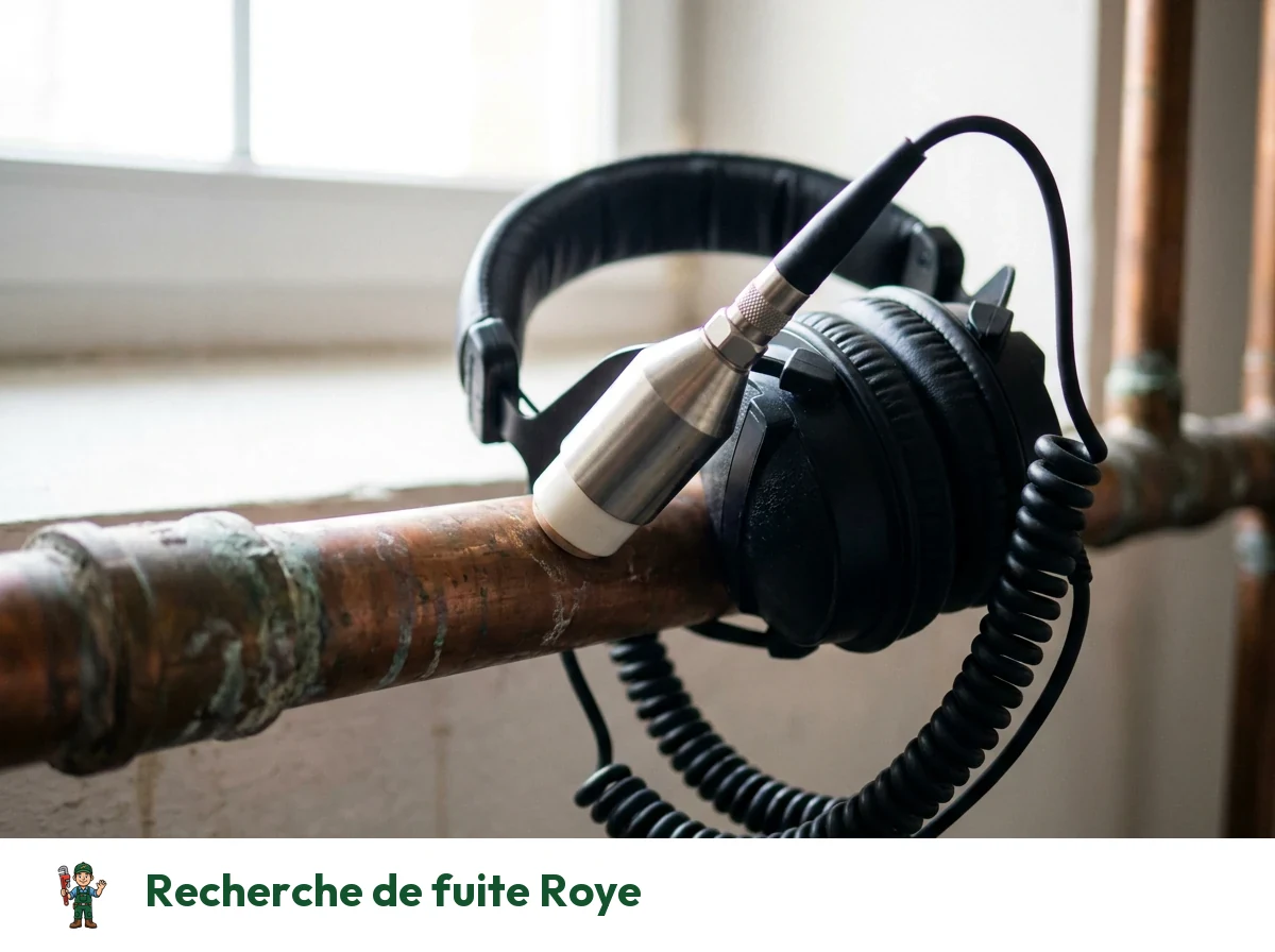 Recherche de fuite à Roye