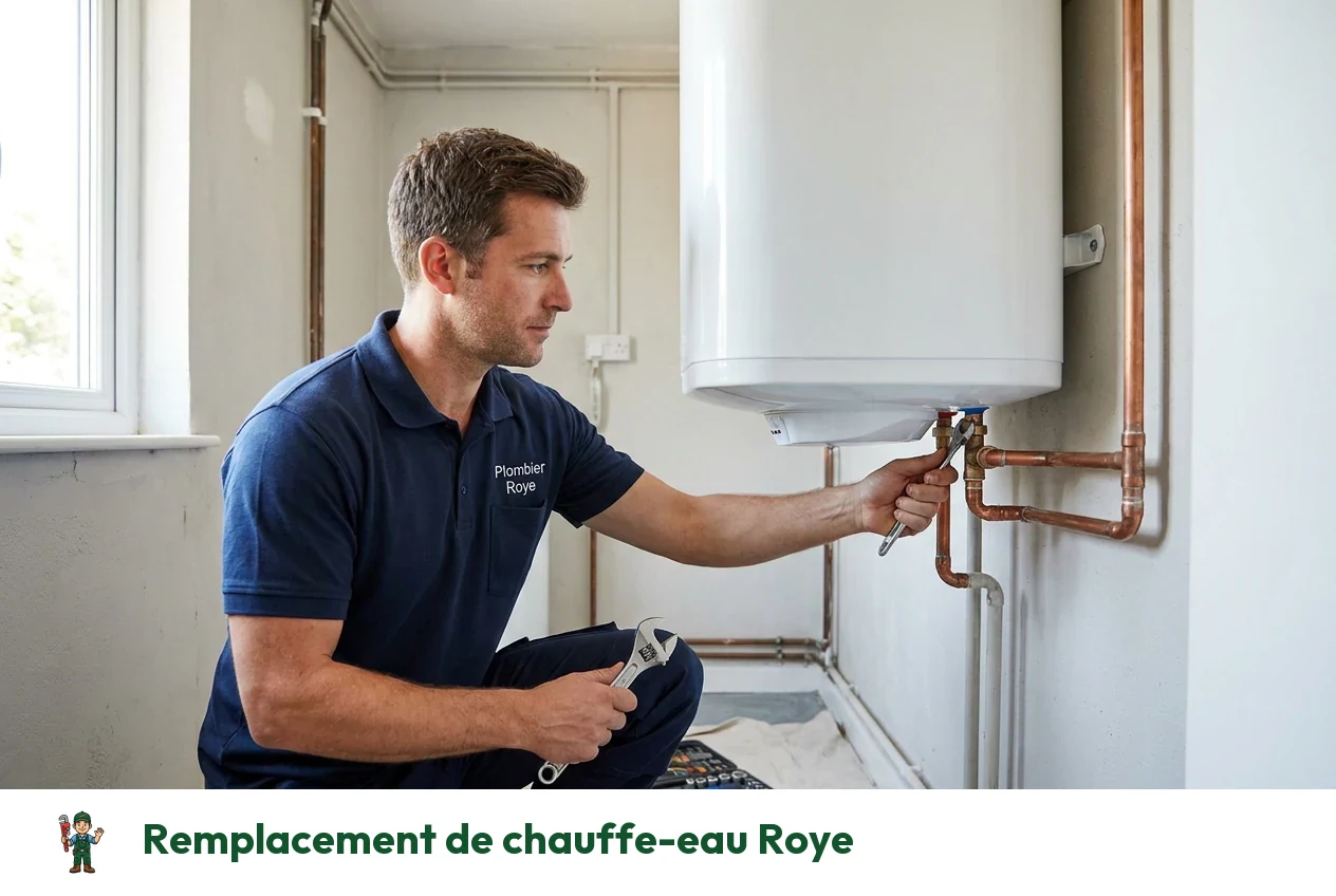 Remplacement de chauffe-eau à Roye