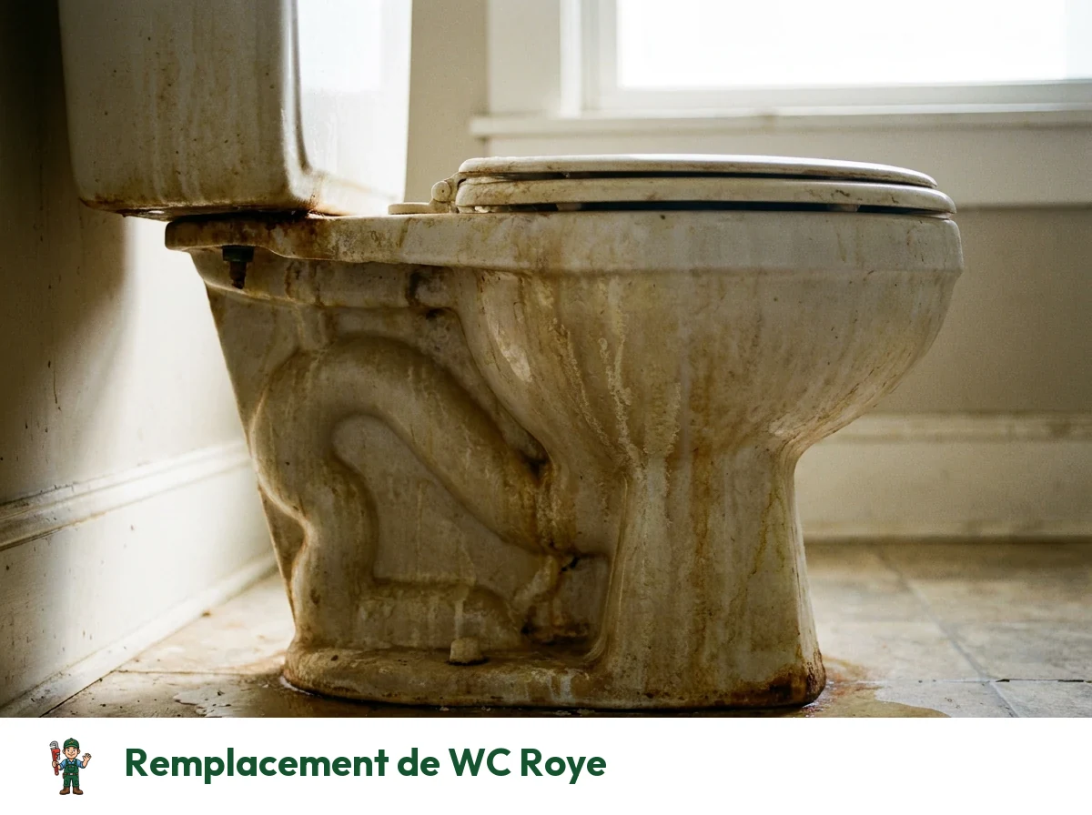 Remplacement de WC à Roye
