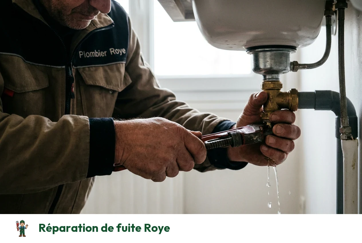 Réparation de fuite à Roye